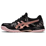 ASICS Damen Volleyball Shoes, Black, 39 EU