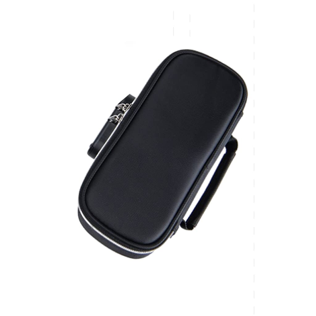 Simple canvas pencil bag large capacity password lock portable primary and secondary school students stationery bag four wear-resistant large capacity pencil box