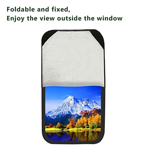 Lithesomer Rv Door Window Shade Cover, Travel Trailer Motorhome Sun Shade Accessories, Rv Door Window Uv Protection Cover(16"X 25") #TOP1