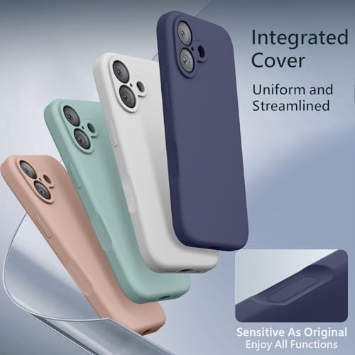 Image of FireNova Magnetic for iPhone 17 Case, Compatible with MagSafe, [Integrated Silicone Camera Control Button] [Camera Protection] Anti-Scratch Microfiber Lining Phone Case, 6.3 inch, Navy Blue