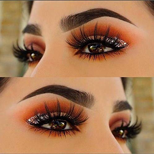 Veleasha Lashes D06 3D Mink Lashes 100% Handmade Reusable False Eyelashes for Makeup 1 Pair Pack