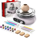 Alldeer Mini Pottery Wheel Kit - 4.7' Turntable...