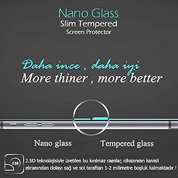 Microsonic Apple iPhone 17 Air Nano Glass Glass Screen Protector [Compatible Screen Protector with iPhone 17 Air - Transparent]
