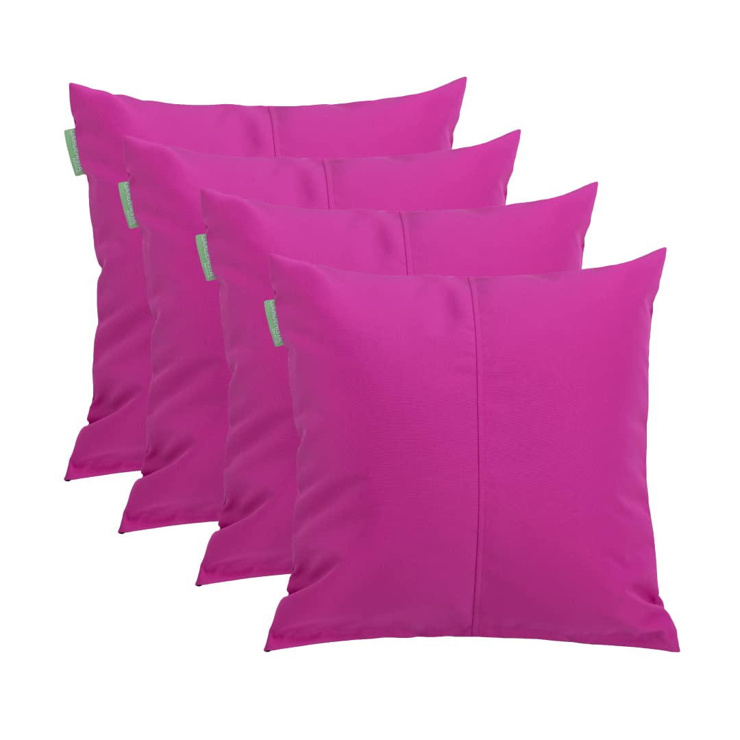 Gardenista Large Garden Scatter Cushion | Water Resistant Hollowfibre Filled Outdoor Seating Furniture Pillow | Great for Patio Rattan Chairs | Comfy & Lightweight (2, Grey) — view 50