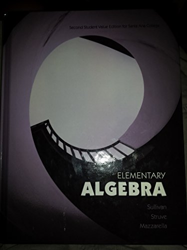 Elementary Algebra 1269346040 Book Cover