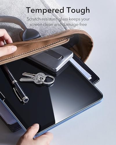 Image of Argus Tempered Glass Screen Protector for Apple iPad 11th Gen (A16) 11 inch 2025 & iPad 10th Gen 10.9 inch 2022 | 9H Hardness, Anti-Scratch, Smudge Resistant, Bubble-Free Installation Kit | Pack of 1