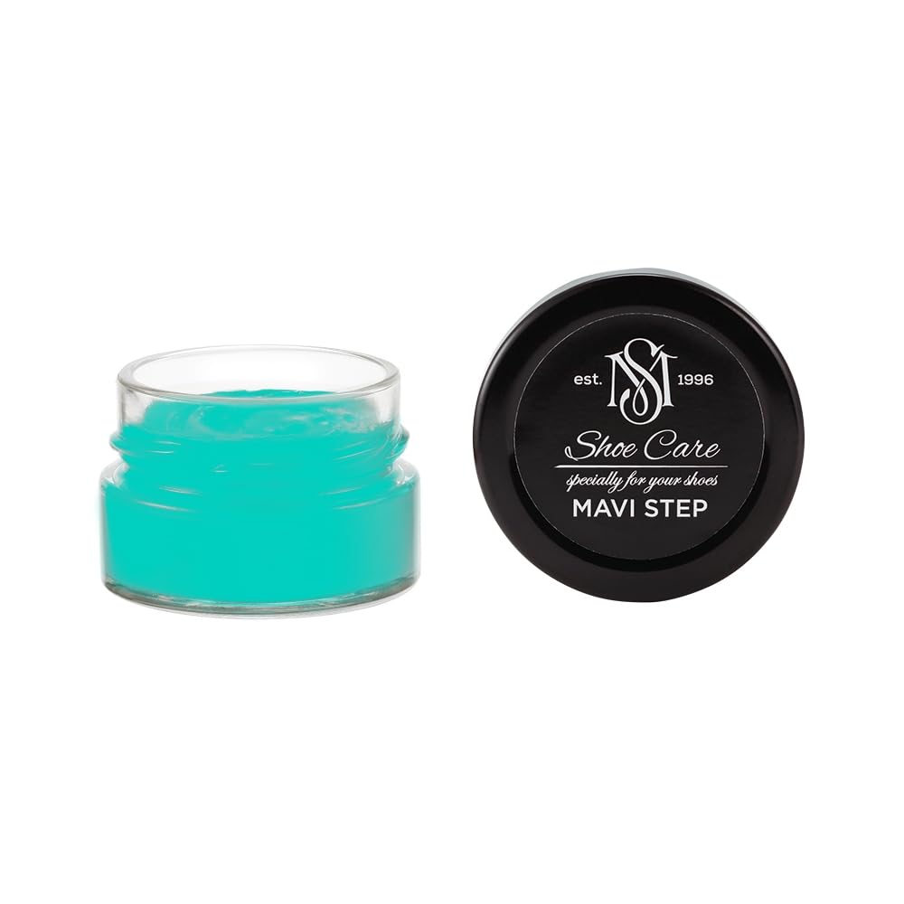 Rénovateur crème daim et nubuck MAVI STEP Sarcelle Lumineux 50ml