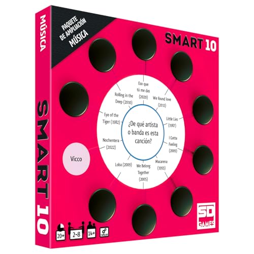 SD GAMES Juego De Mesa Smart 10 Música Paquete De Ampliacion