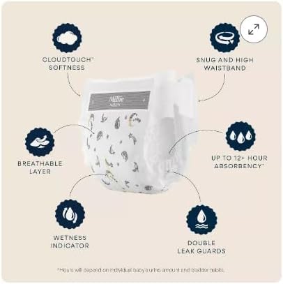 Image of Millie Moon Luxury Diapers - Size 3 and Ct 144