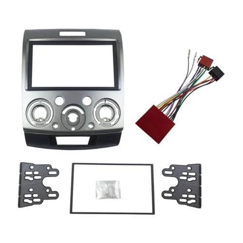 Cadre de console audio pour véhicule Ford Ranger kit façade double DIN stable - 7