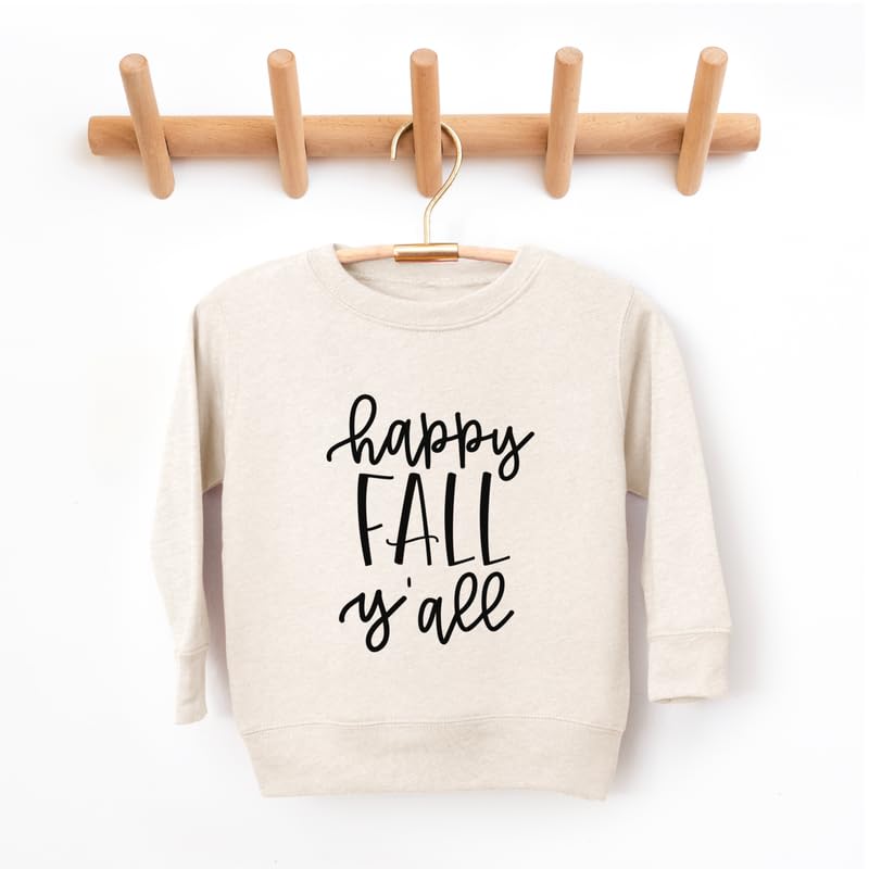 Bump and Beyond Designs Toddler Boys and Girls Halloween Sweatshirt Happy Fall Y'all4