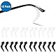 MMOBIEL 12 Paar Universal-Ohrbügel-Haken, Silikon, Anti-Rutsch Bügel-Spitzenhalter, Brillenhalter für Brillen, Sonnenbrillen, Schutzbrillen – schwarz und transparent