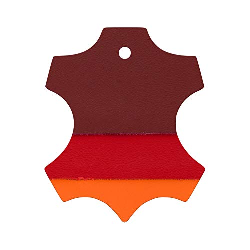 SoftArt - Bastelleder in verschiedenen Rottönen, Lederstücke aus der Automobil- und Möbelindustrie, Lederreste mindestens in der Größe A4 1Kg Cover