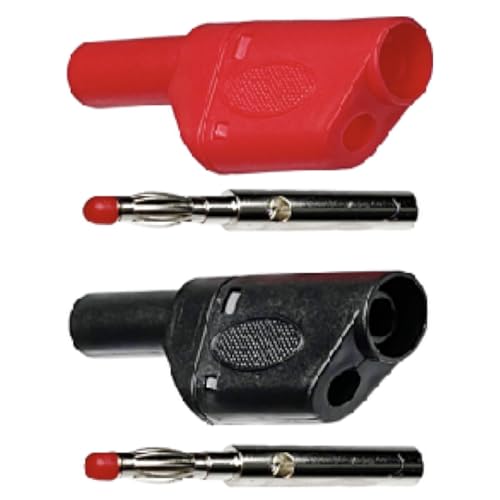 Conectores banana aislados 4 mm, 10 unidades miniatura 3