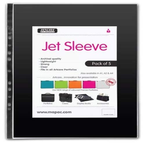 Artcare 15404001 A3 Jet Sleeve (PK 5), Synthetic Material, 46x0.1x35.5 cm