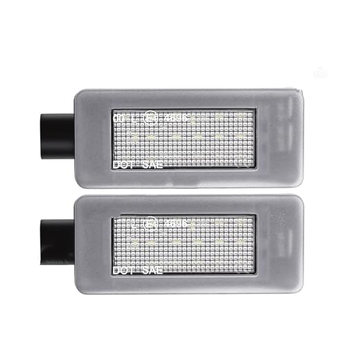 Luz de matrícula LED para Citroen C3 C4 C5 plafones traseros de alta durabilidad y brillo