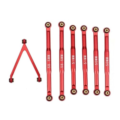Bielle RC Axial SCX24 en alu CNC pour une précision de châssis ultime