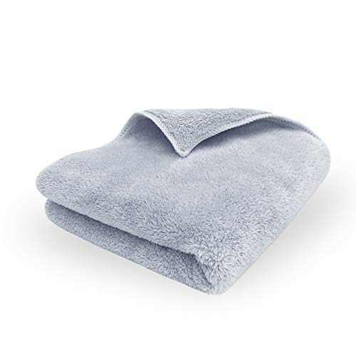 Xinrjojo Single Quick Dry Microfiber Hand Towel, Travel Sports Fitness Yoga Towel for College-Gray