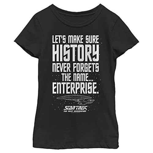 Fifth Sun Star Trek Generation Next Gen Enterprise Girls Short Sleeve Tee Shirt