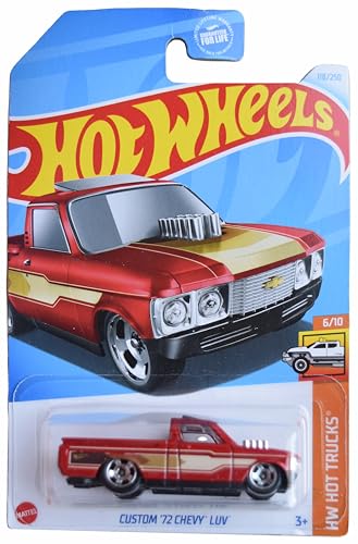 Hot Wheels Custom '72 Chevy Luv 1:64 Rojo miniatura 1