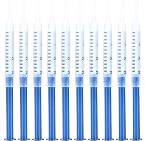 10 Piezas Blanqueador Dental Profesional Geles,Teeth con gel blanqueador de dientes,Gels Blanqueadors de Dientes Efectivo,Rápido blanqueamiento dental,Uso doméstico fácil,Resultados visibles