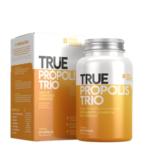Própolis Trio True Source 60 Cápsulas
