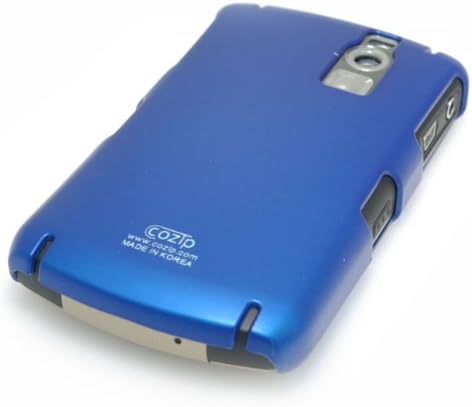 Brand Rubberized Polycarbonate Snap On Back Slim fit Case Cover for RIM BlackBerry Curve 8300 series 8300 / 8310 / 8320 / 8330 ( Blue ) - Made in Korea