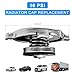 Sun Walker 16PSI Car Radiator Cap, High-Temperature Resistant Dual Lug Auto Engine Radiator Seal Cap, Stainless Steel Engine Cooling Water Tank Cover Replacement for Most Cars
