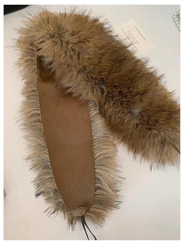 Floerns Women's Faux Fur Tie Waist Wide Belt Vintage Leather Belts for Jeans Dresses2