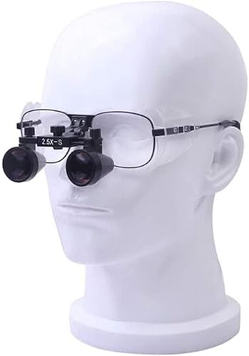 HTTGDGDH Magnifier, Magnifier Magnifying Glasses 2.5Xadjustable Headband Loupe,Hands Free Headband Magnifier,Visor Glasses Magnifying - For Surgical,Jewelry Appraisal