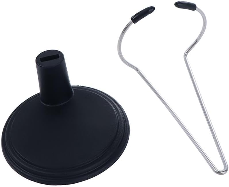 Doll Stand, Action Figure Stands with Expandable Waist Wire,Doll Display Holder Dolls Accessories(black for 15cm doll)