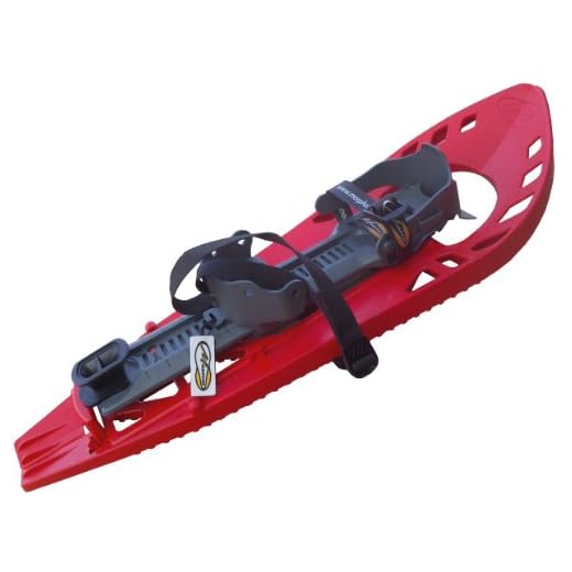 Morpho - Raquetas de Nieve para Adulto Rojo, Gris Talla:Medium