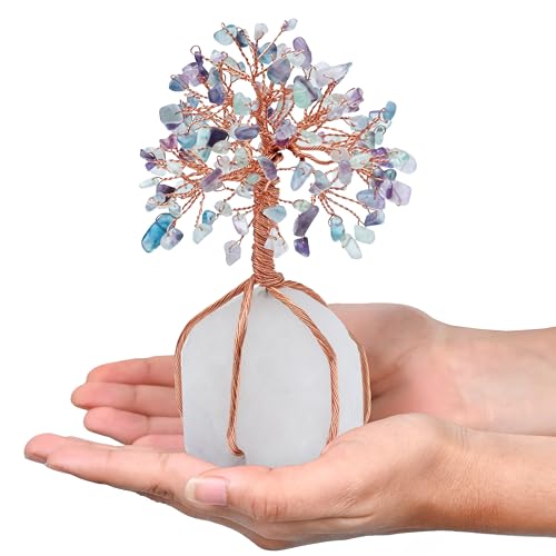 Fluorite Crystal Tree of Life Natural...