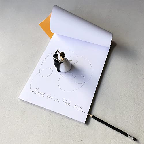 Rhodia Notepad, No18 A4, Plain - Orange, 8 1/4" X 11 3/4" (18000C) #TOP5