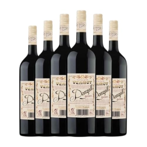 Vermut Padró Donzell Rojo Botella Especial 1,5 L (Caja de 6 Botella Especial de 1,5 L)