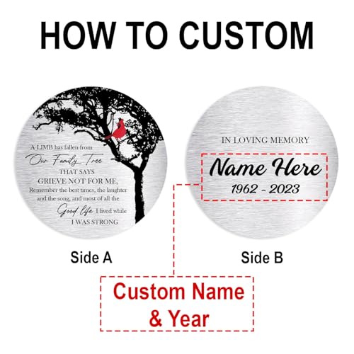 Image of ASTARIN Personalized 30 inch Memorial Wind Chimes for Outside, Bereavement Gift in Remembrance of a Loved One, Sympathy Gift for Loss of Mother Father Husband, Garden Patio Decor