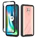 Produktbild Liner Hülle für Motorola Moto E7 Plus / G9 Play, Durchsichtig Stoßfest Handyhülle Robuste Silikon Schutzhülle Schwer PC und Weich Schlank TPU Cover für Motorola Moto E7 Plus / G9 Play - Schwarz/Klar