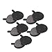 Aumotop Black Resin Mute Mountain Bike Disc Brake Pad 5 Pair L-02 for Cyclists