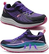Women's Orthopedic Waterproof Trail Running Shoes: Comfortable Arch Support Plantar Fasciitis Ort...