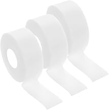 Shirt Neck Protector Tape 1" X 315" 3 Pieces, Breathable Sweat Absorbent, Invisible Adhesive Strip to Prevent Stains and Makeup Transfer