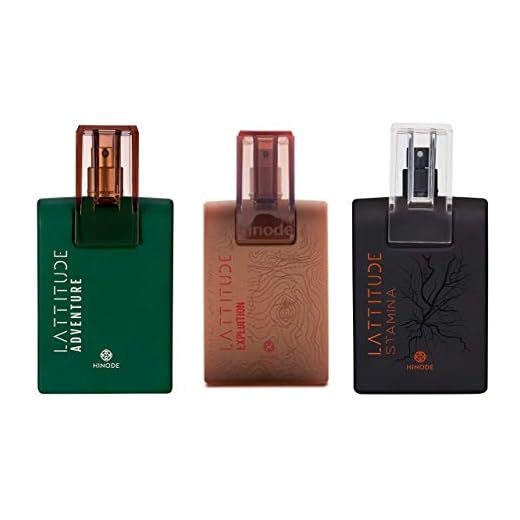 Kit 3x Perfumes Lattitude Adventure/Expedition/Stamina