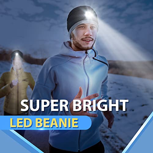 Mütze mit LED Licht für Männer – Praktisches Geschenk für Winteraktivitäten