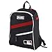 Franklin Sports MLB Batpack Bag - Youth Baseball, Softball and Teeball Bag - Equipment Bag for Sports - Bag Holds Bats (2) and Includes Fence Hook - Black/Red/White