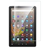 Dadanism Screen Protector for All-New Kindle Fire HD 10 & 10 Plus 2021 Fire HD 10 Kids & Fire HD 10 Kids Pro 2021, Tempered Glass Screen Protective [9H Hardness] Anti-Scratch Crystal HD Clear, Clear