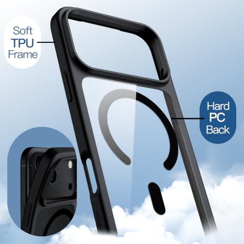 Image of JETech Magnetic Cover Case for iPhone New Pro Max, Black