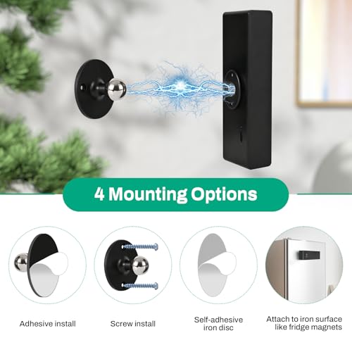 Rechargeable Wall Sconce, Magnetic Removable 360° Rotate - Battery Operated Wall Mounted Light for Bedroom Vanity/Refrigerator/Picture, 4000mAh, No Drill Renter-Friendly Wall Lamp (1Pack)