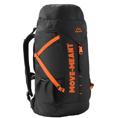 Image of MOVE-MEANT Trail Treck 45 L Polyester Men's Rucksack Bag Versatile Trekking and Travel Backpack for Outdoor Adventures, Durable and Comfortable Fit for Men and Women