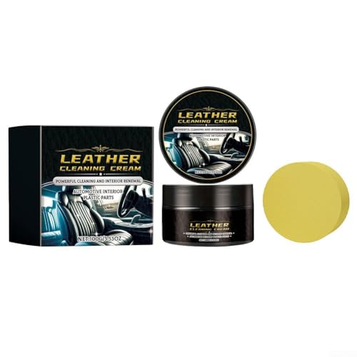 Crema para el cuidado del asiento de cuero con poder de restauración ideal para múltiples aplicaciones
