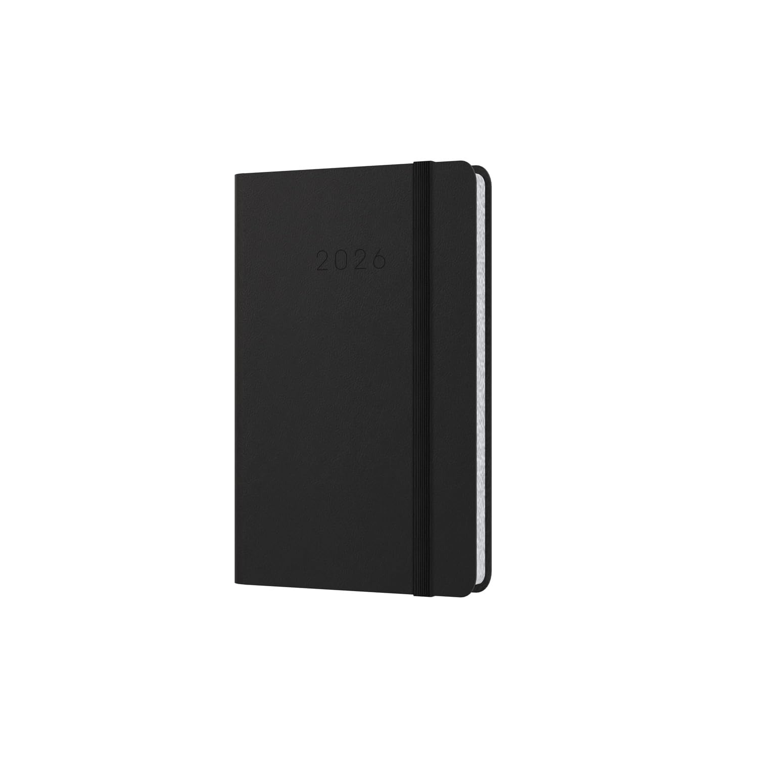 Collins - Legacy - 2026 12 Month Calendar Year Planner, Week-To-View Diary, Pocket Hard Cover - Black (CL73.99-26)
