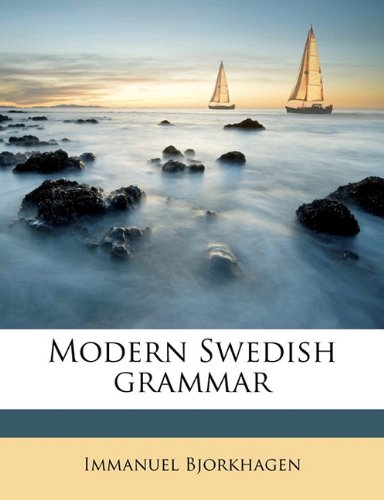 Buy Modern Swedish Grammar — BookShops.in